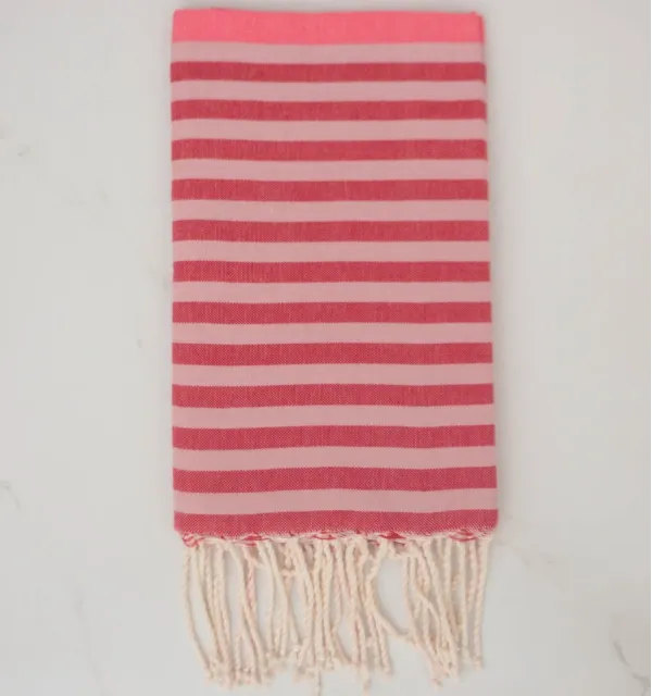Telo mare rosa, rosso e rosa pallido 