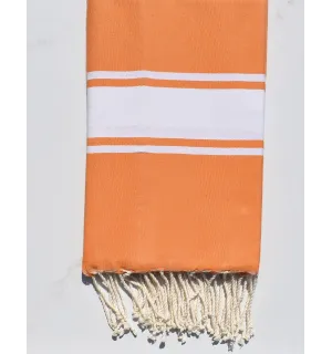 Fouta piatta mandarino 