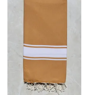 Grande fouta castagna chiara 2m/2m 