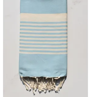 Fouta Telo mare arthuro blu azzurro 
