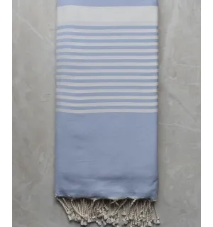 Grande fouta luce blu pallido 2m/3m 