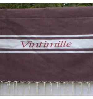 Telo mare ricamato Vintimille 