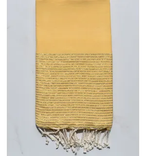 Telo mare lurex giallo imperiale chiaro 
