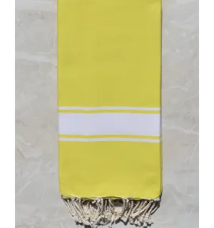 Grande fouta giallo canarino 2m*2m 