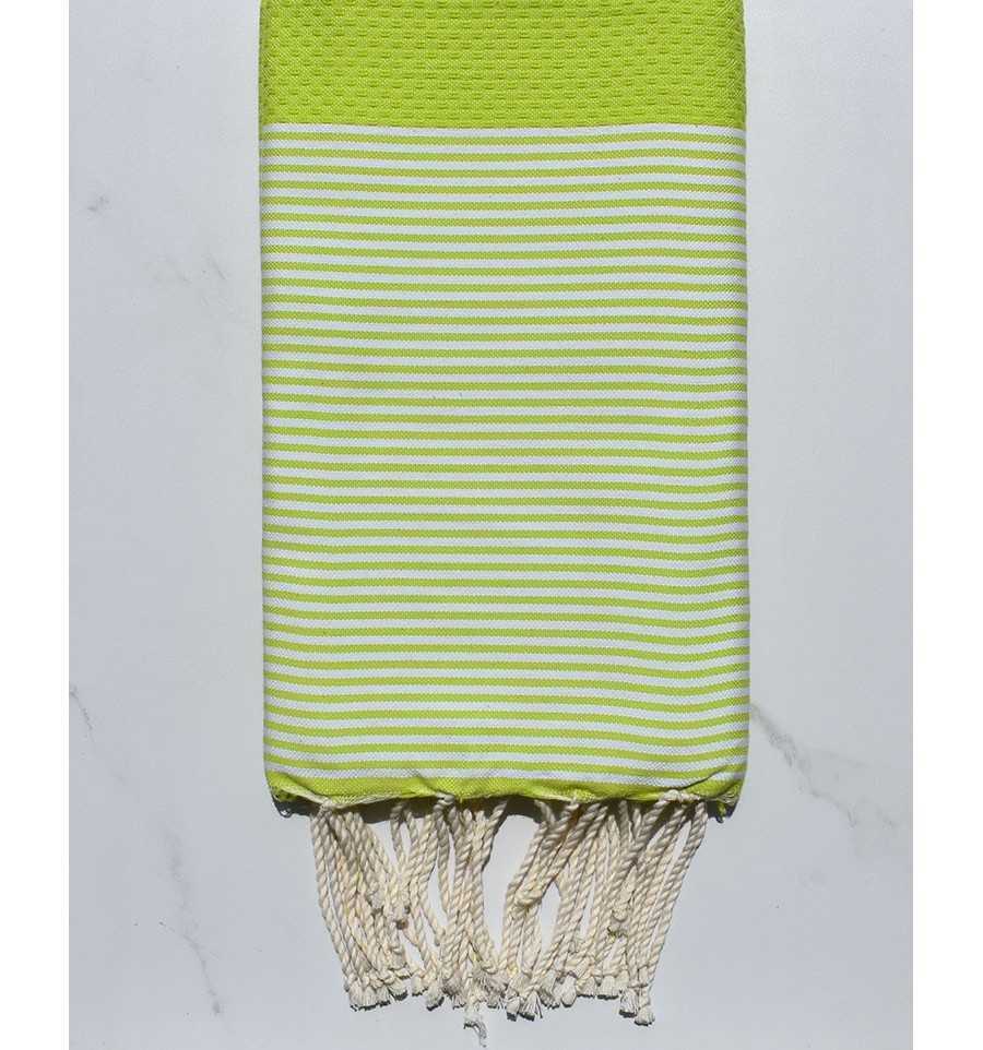 Fouta verde lime