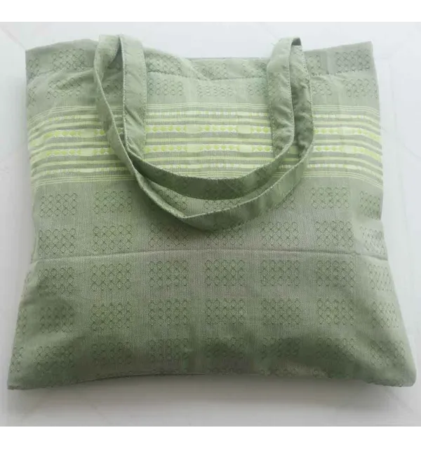 Borsa da spiaggia thalasso luce verde muschio 