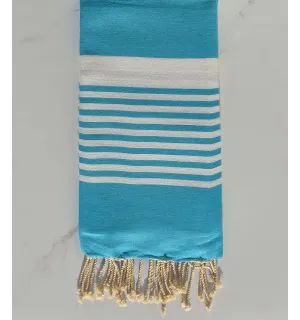 Fouta arturo azzurro Fouta Tunisia - 1 2