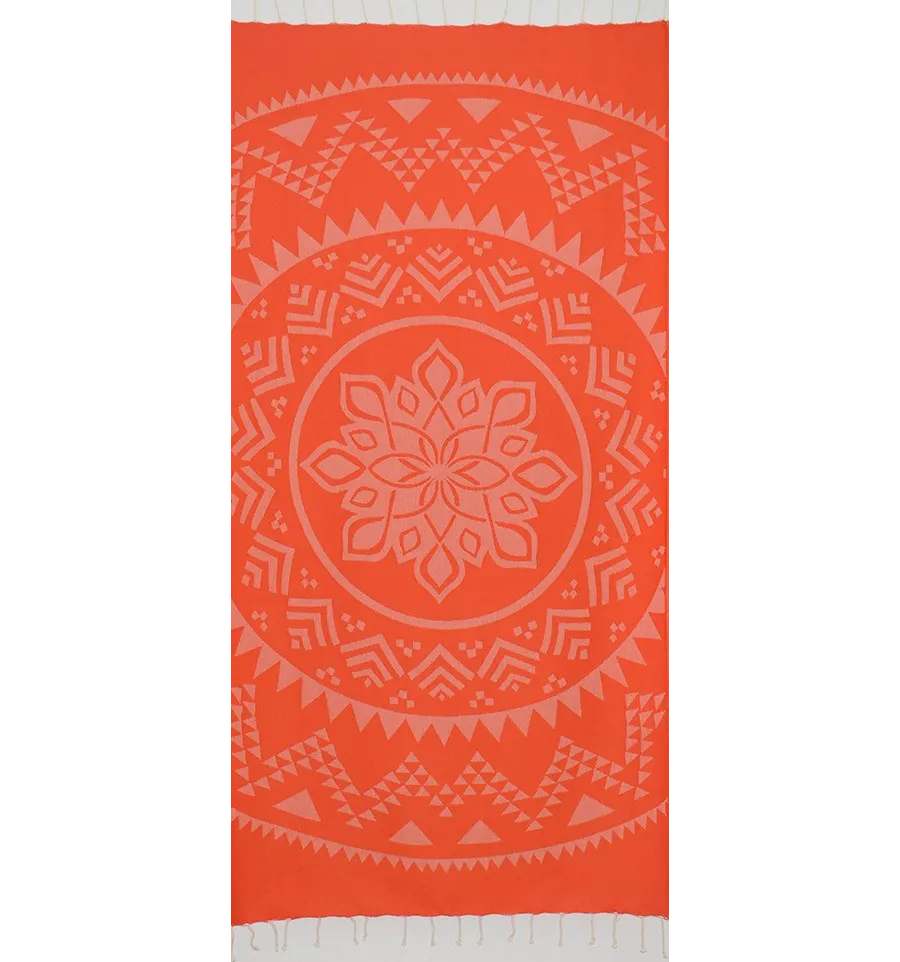 Telo mare Bohémien arancione