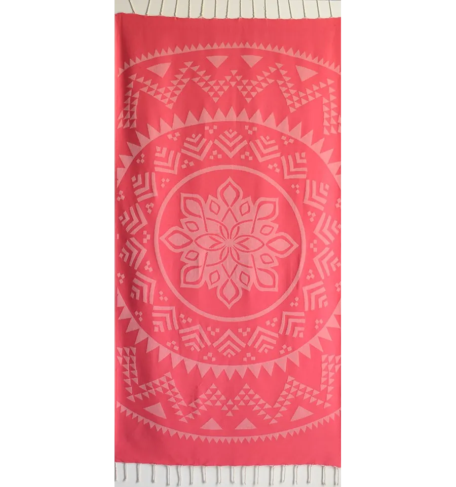 Telo mare Bohemien rosa brillante 