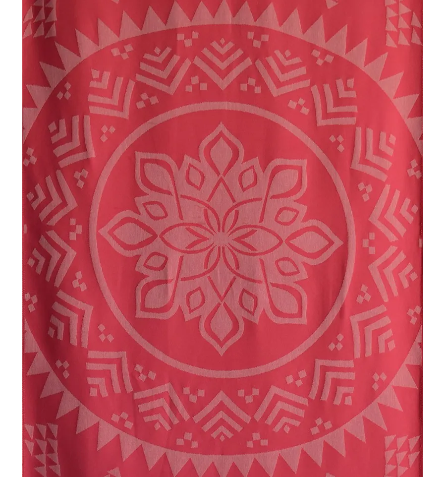 Telo mare Bohemien rosa brillante 