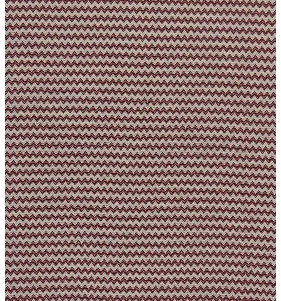 Fouta zigzag Bordeaux