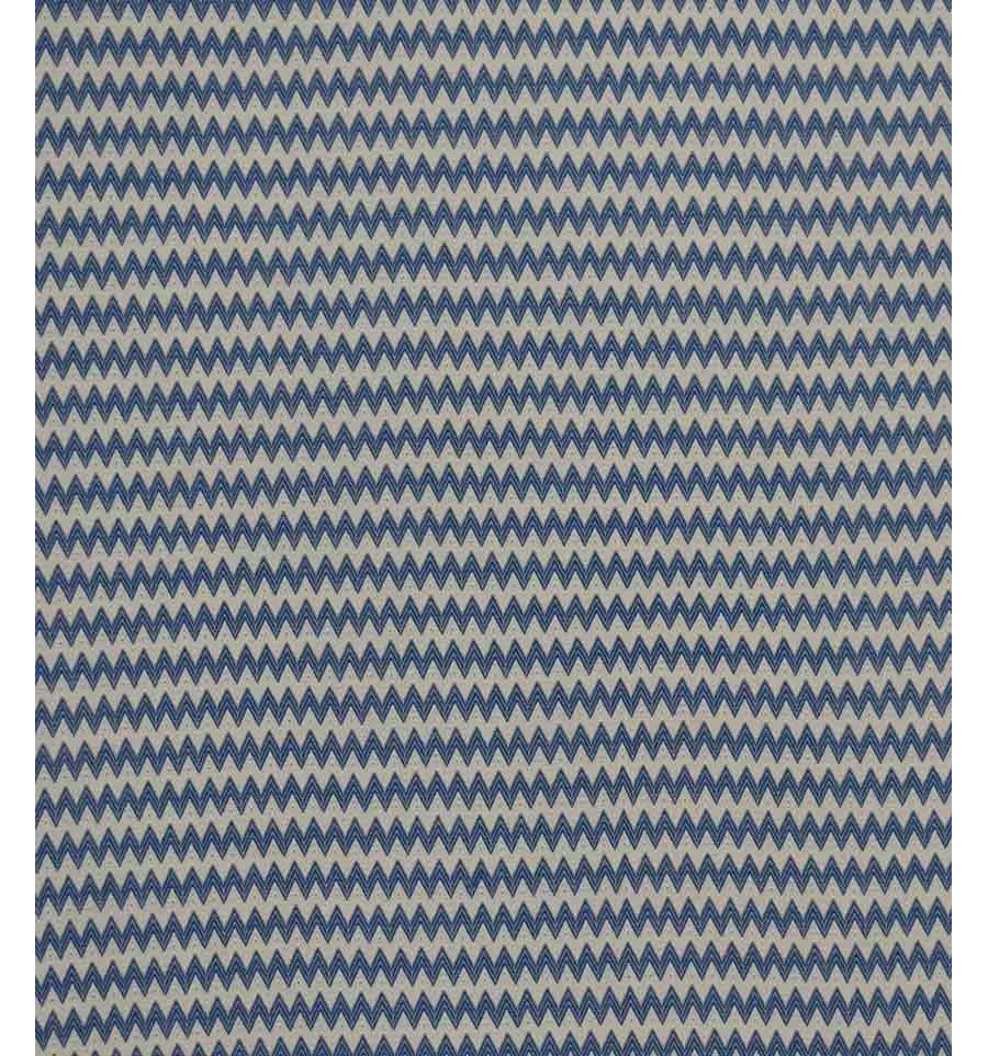 Telo mare zigzag azul electrico 