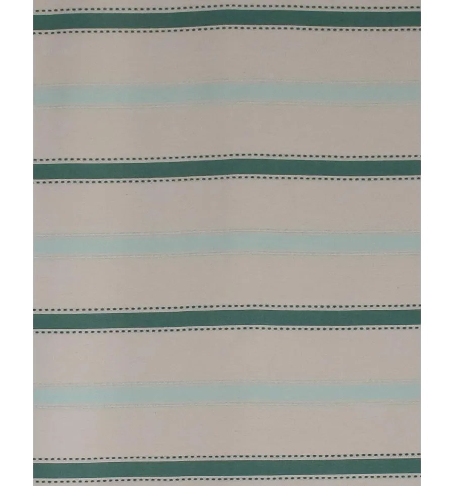 Fouta arabesco bianco crema, verde e turchese 