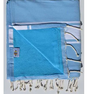 telo mare raddoppiato spugna blu  cielo e blu celeste 