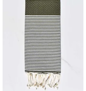 nido d'ape per bambini, verde militare 