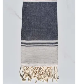 telo mare RAF-RAF blu notte e bisque 