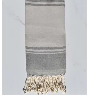 telo mare RAF-RAF bisque e grigio 