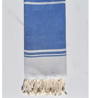 telo mare RAF-RAF blu affumicato e fiordaliso blu 