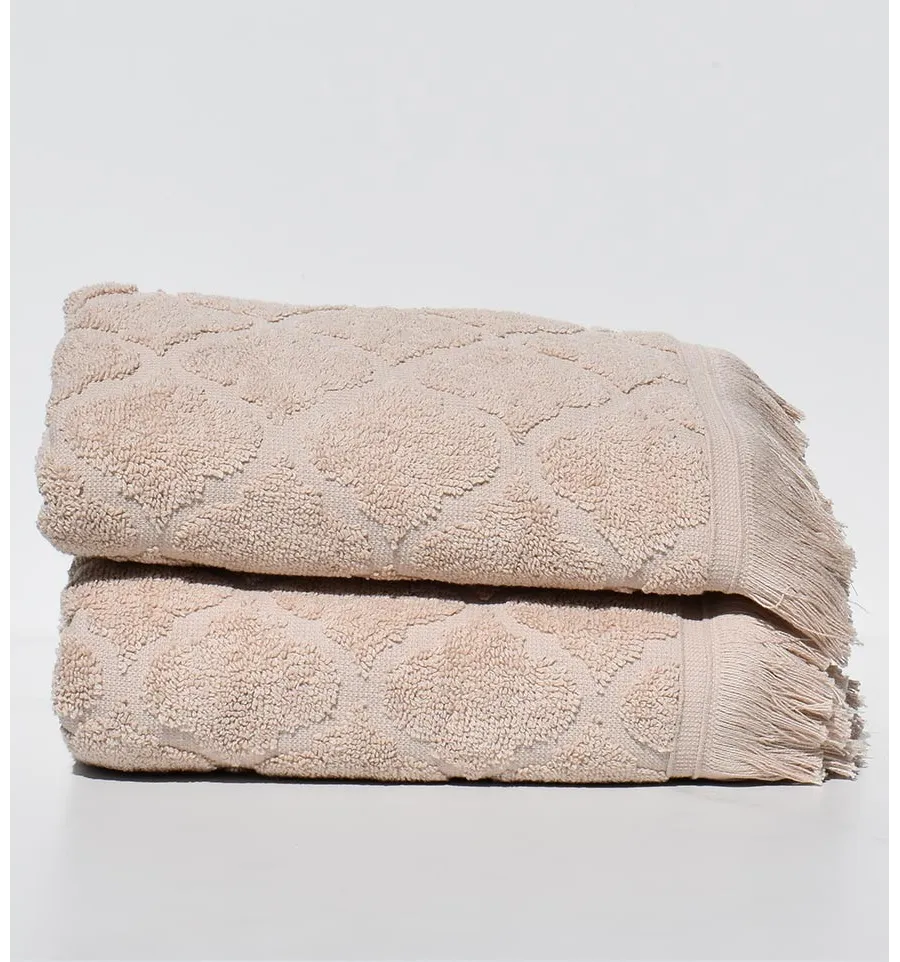 Asciugamano ospite ELYSSA beige