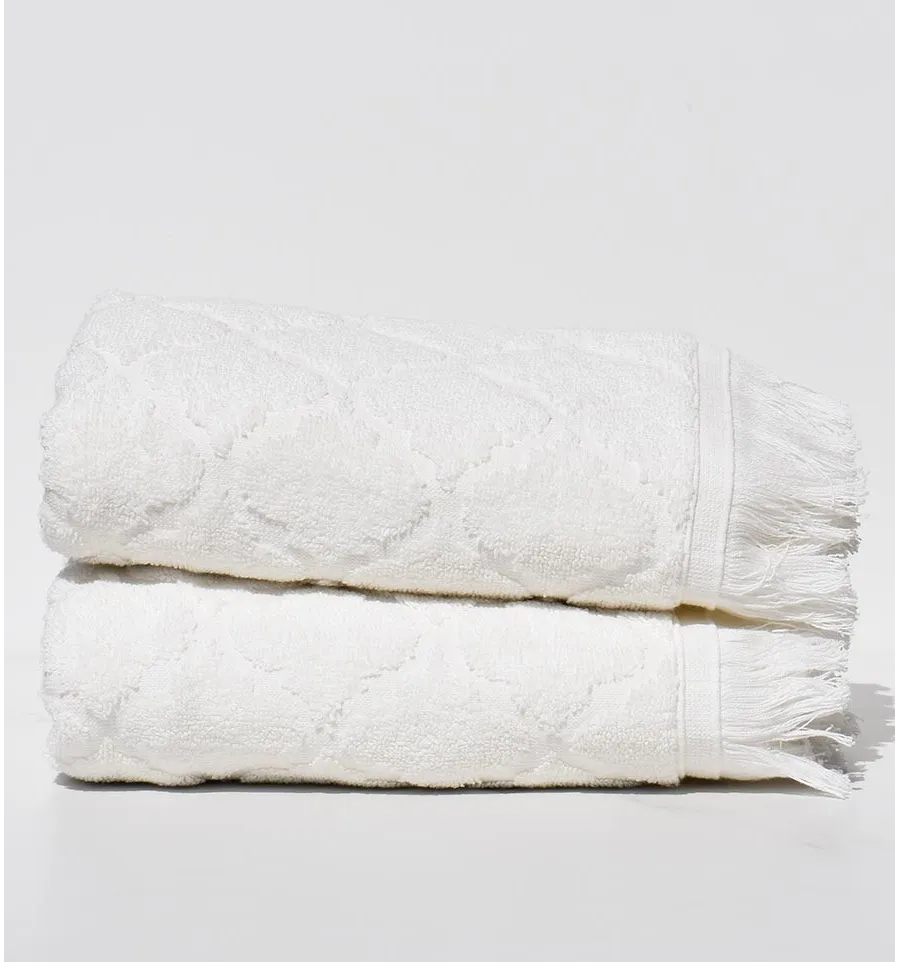 Asciugamano ospite ELYSSA ecru 