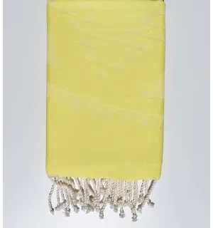 Telo mare Bohemien chartreuse giallo 
