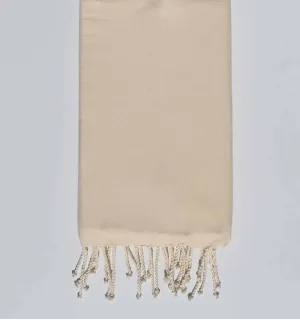 Telo mare bianco crema 