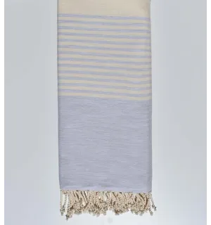 Copriletto blu grigio chiaro 2m*3m 