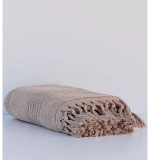 Telo da bagno HANNIBAL beige scuro 