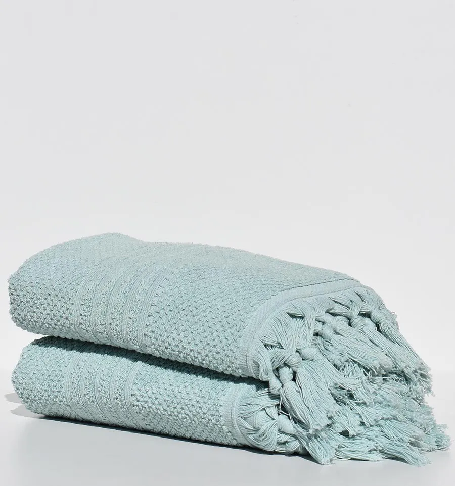 Asciugamano ospite HANNIBAL verde