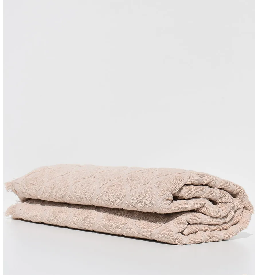 Asciugamani da bagno Elyssa beige