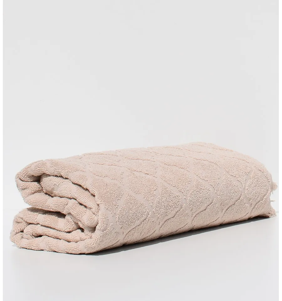 Asciugamani da bagno Elyssa beige