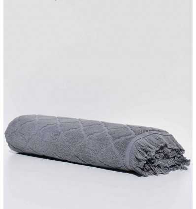 Asciugamani da bagno Elyssa grigio