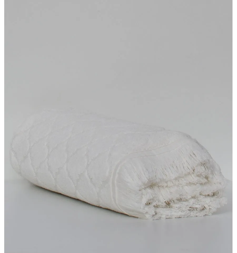 Asciugamani da bagno Elyssa ecru