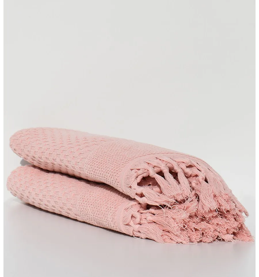 Asciugamani da bagno HAMILCAR salmone