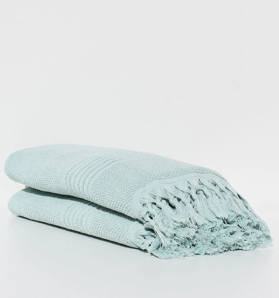 Asciugamani da bagno HANNIBAL verde 