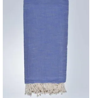 Copriletto fiammato  lavanda blu 270*200 