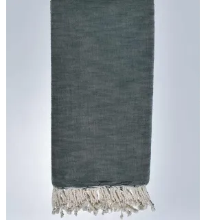 Copriletto fiammato  verde militare  270*200 