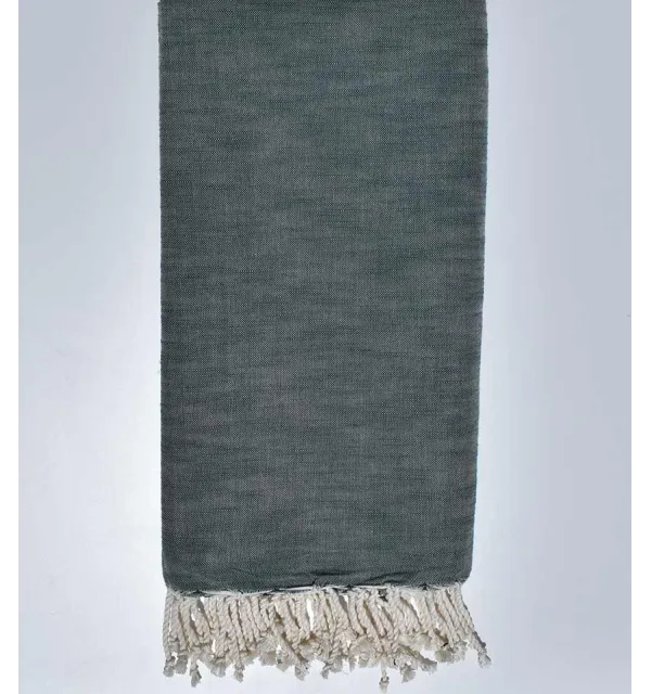 Copriletto fiammato  verde militare  270*200 