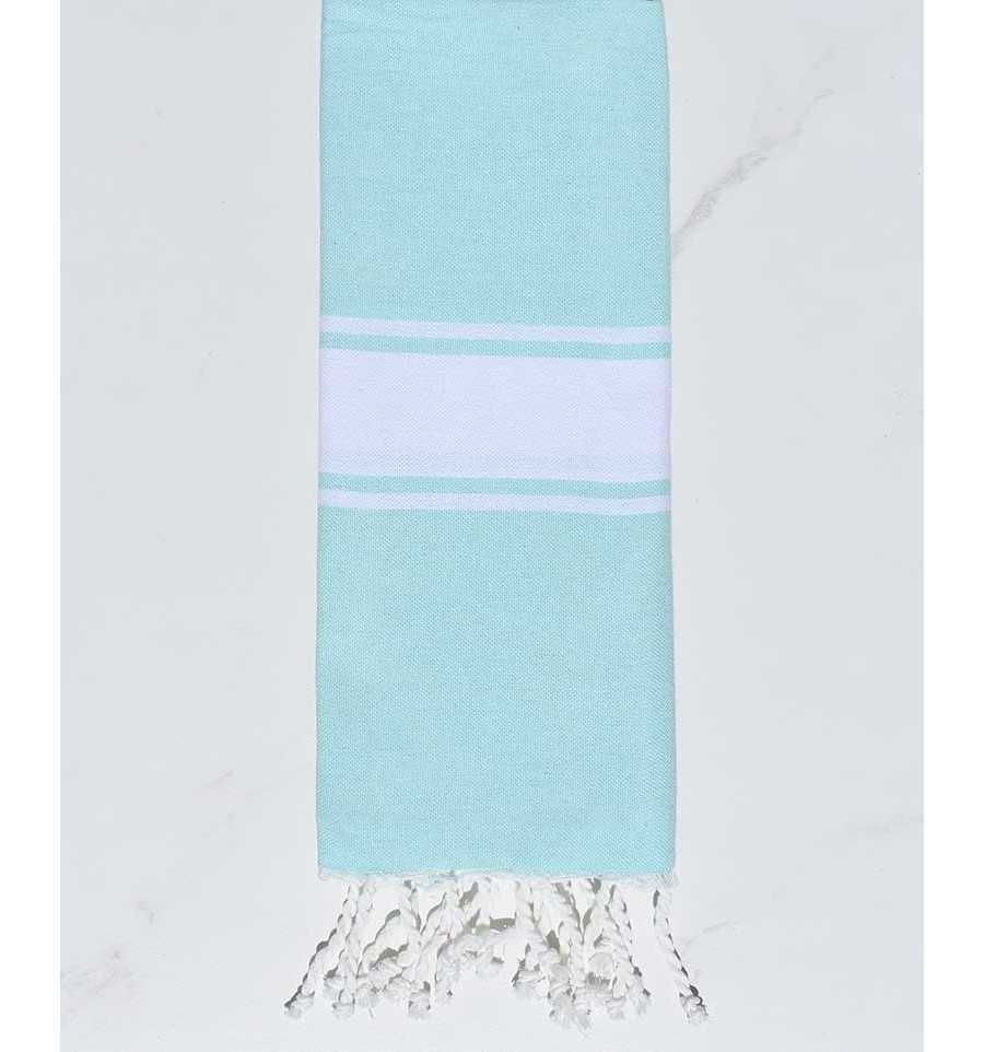 telo mare bambini verde acqua Fouta Tunisia - 1