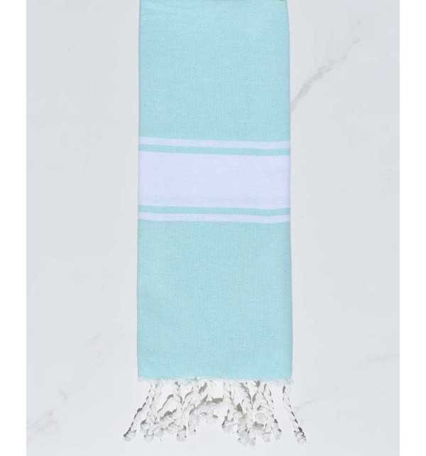 telo mare bambini verde acqua Fouta Tunisia - 1