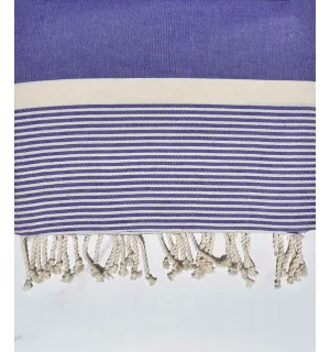 copriletto medio 1.5*2.5m blu scuro lavanda  - 1