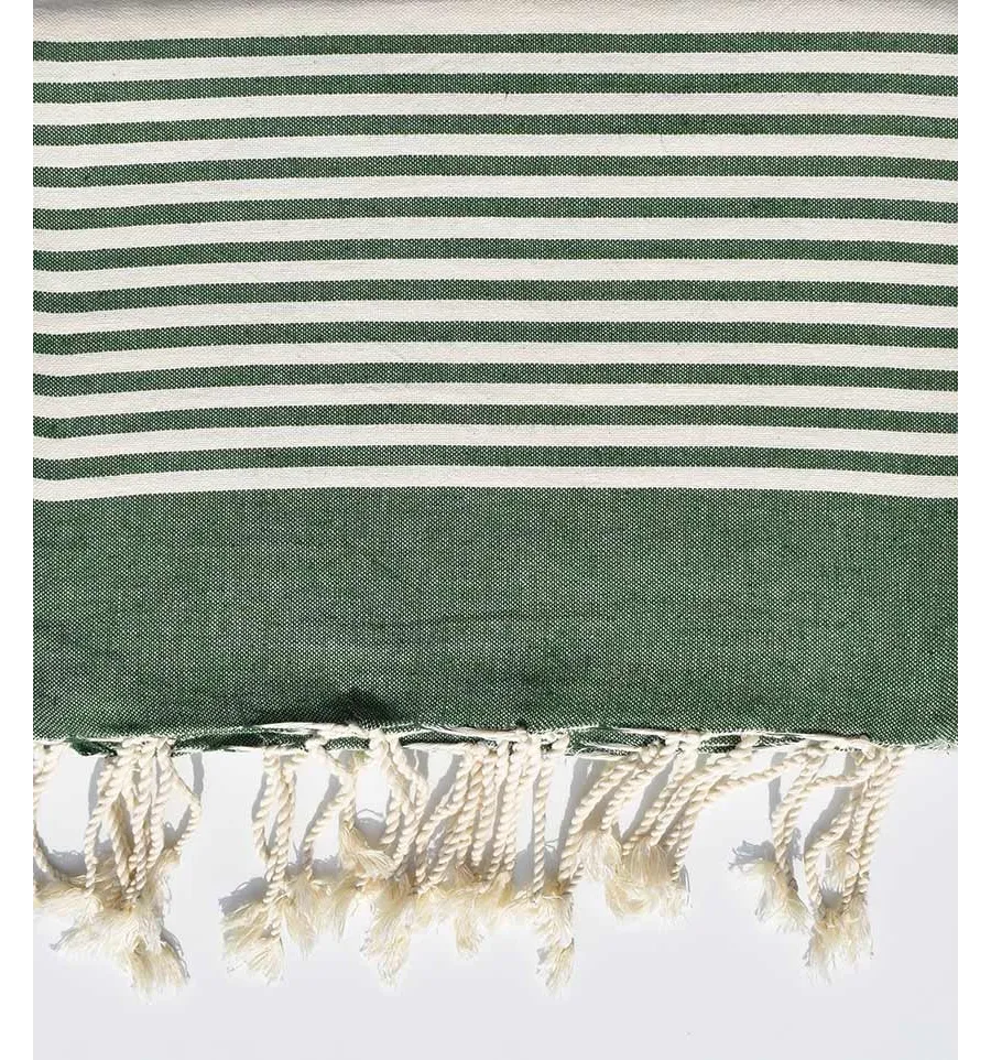 Grande fouta verde muschio  - 1