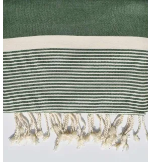Grande fouta verde muschio  - 2