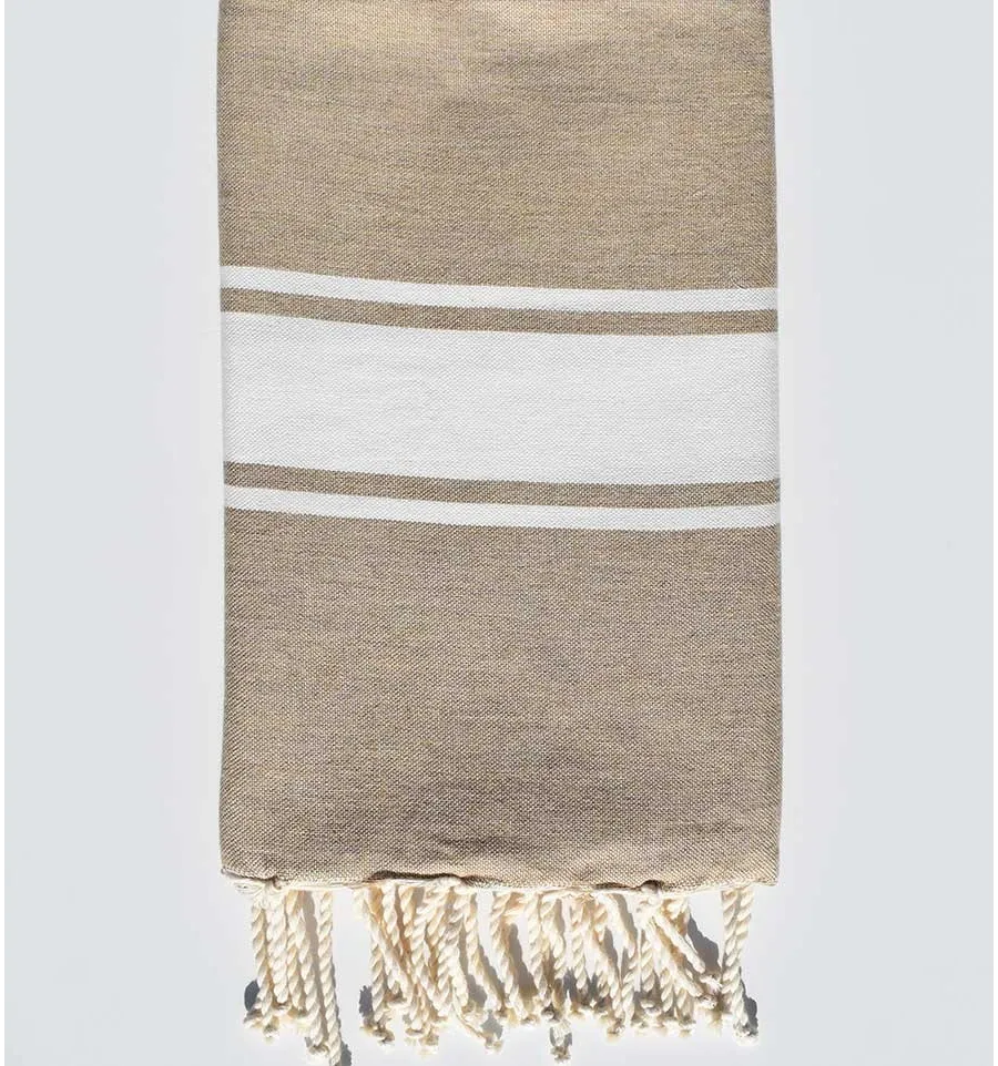 Telo mare piatta catrame Fouta Tunisia - 1