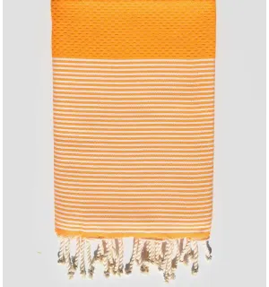 Fouta nido d'ape Vermiglio  - 1