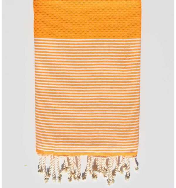 Fouta nido d'ape Vermiglio  - 1