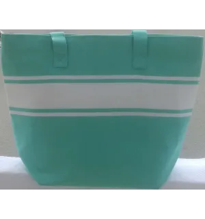 borsa da spiaggia verde turchese Fouta Tunisia - 1