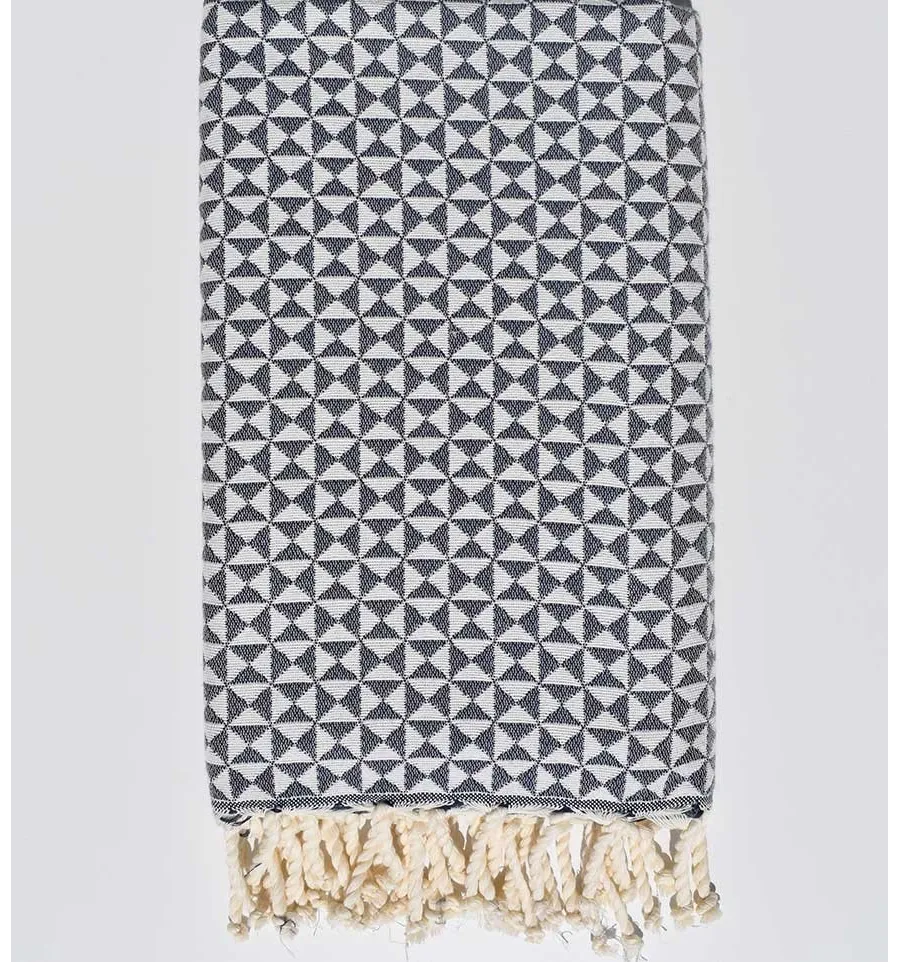 Fouta Farfalla blu fiordaliso scuro Fouta Tunisia - 2