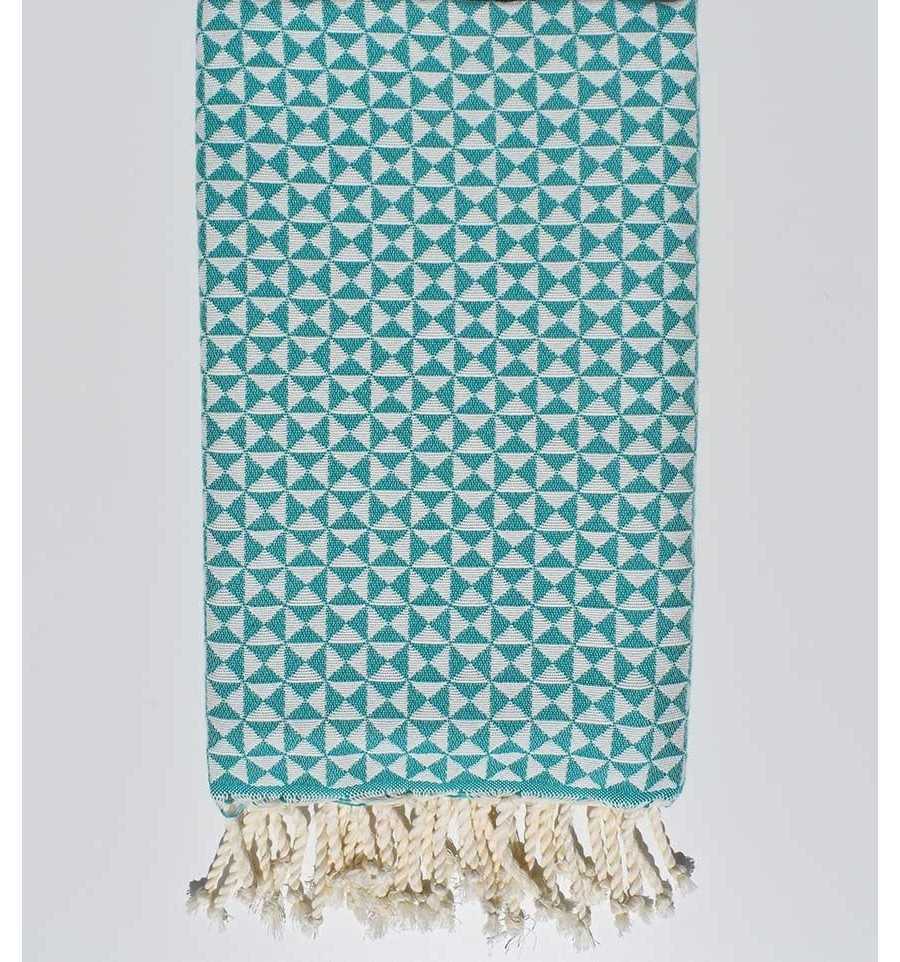 Fouta papillon bleu Sarcelle