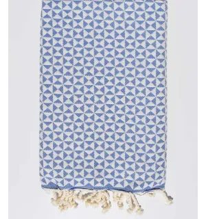 Telo mare farfalla blu reale  - 1